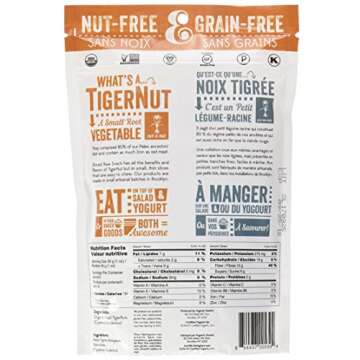 Organic Sliced TigerNuts 6 OZ