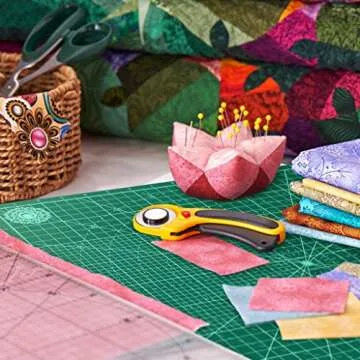 Calibre Art Rotating Cutting Mat 18x18 for Quilting