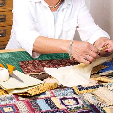 Calibre Art Rotating Cutting Mat 18x18 for Quilting