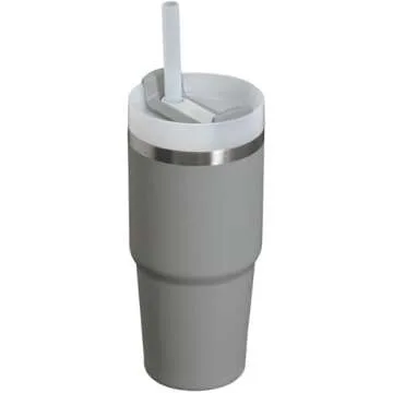 Stanley Quencher H2.0 Tumbler with Straw 14 oz | Twist On 3-Way Lid | Cupholder Compatible for Trave...