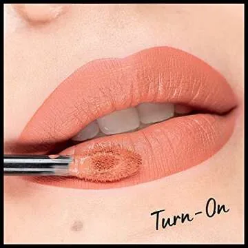NYX PROFESSIONAL MAKEUP Lip Lingerie XXL Matte Liquid Lipstick - Turn-On (Peach Nude)