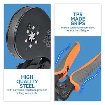 iCrimp Hexagonal Ratchet Crimper for End Sleeves and Ferrules 0.5-16mm2 AWG 20-5