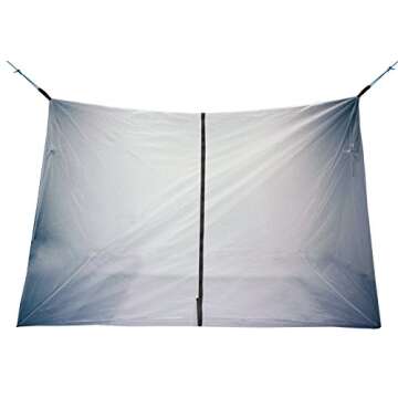 Kijaro Hammock Bug Mosquito Jungle Net with No-See Um Mesh for 360-Degree Protection, Quick Easy Setup