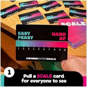 Spin Master Where on The Scale Adult Party Game