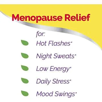 Estroven Stress Relief & Energy Boost for Menopause Relief - 28 Ct. - Clinically Proven Ingredients ...