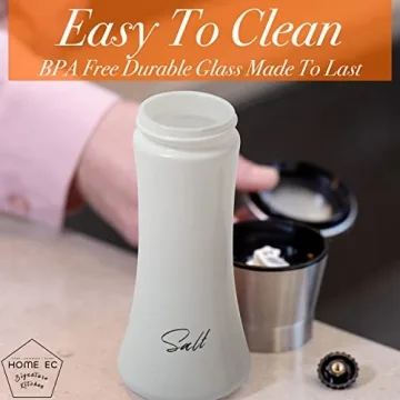 Adjustable Salt and Pepper Grinder Set by Home Ec