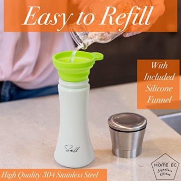 Adjustable Salt and Pepper Grinder Set by Home Ec