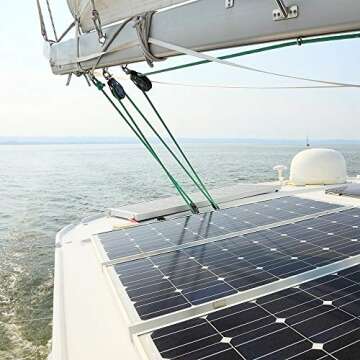 Renogy 100W Monocrystalline Solar Panel - Slim Design Best for Off-Grid