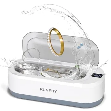 KUNPHY Professional Ultrasonic Jewelry Cleaner Machine