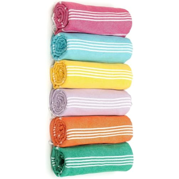 Premium Turkish Beach Towels Set Quick Dry Sand Free