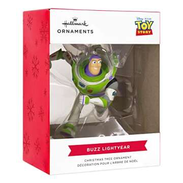 Buzz Lightyear Disney Pixar Ornament for Christmas