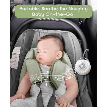 Portable Sound Machine Baby Travel Companion