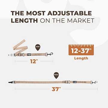 Adjustable Wuglo Dog Seat Belt for Safe Car Travel