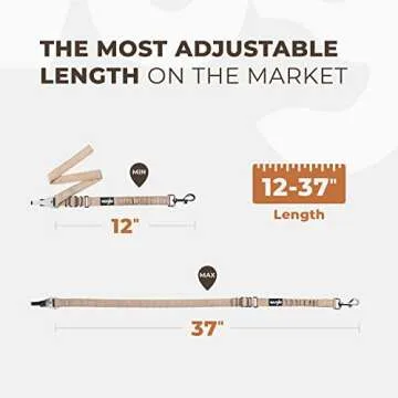 Adjustable Wuglo Dog Seat Belt for Safe Car Travel