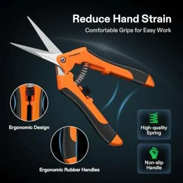 VIVOSUN Bud Leaf Trimmer Easy Efficient Wet Dry Use 19 in