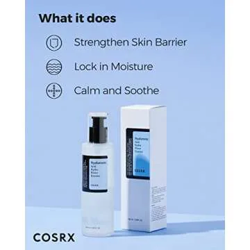 COSRX Hyaluronic Acid Toner, 3.38 fl.oz / 100ml, For Dry Skin, Lightweight Daily Essence, Day and Night, Korean Skin Care, Animal Testing Free, Paraben Free