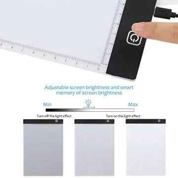 Light Board: Adjustable LED Light Pad for Artists
