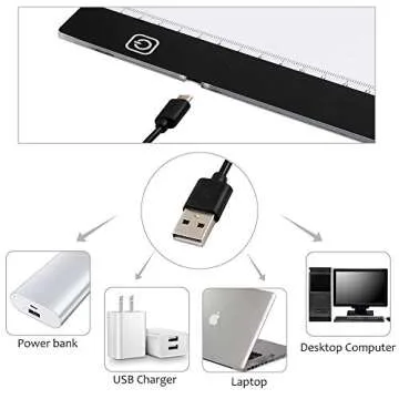 Light Board: Adjustable LED Light Pad for Artists