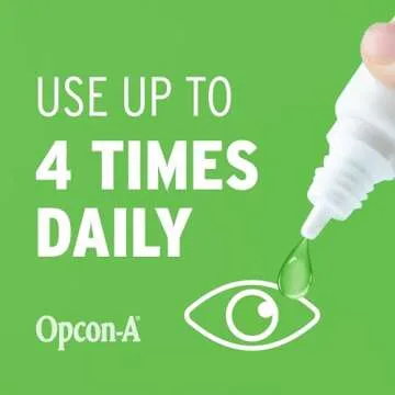 Opcon-A Allergy Eye Drops by Bausch + Lomb, for Itch and Redness Relief, Red and Itchy Eyes Antihistamine Eye Drop, Clinically Proven Treatment, 0.5 Fl Oz (Pack of 3)