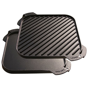 Lodge Cast Iron Single-Burner Grill/Griddle 10.5-inch