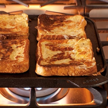 Lodge Cast Iron Single-Burner Grill/Griddle 10.5-inch