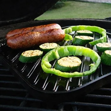 Lodge Cast Iron Single-Burner Grill/Griddle 10.5-inch