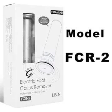 Electronic Foot File (Silver Gray)