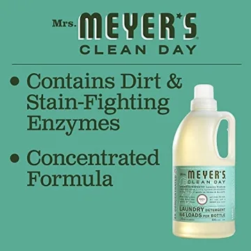 Mrs. Meyer's Eco-Friendly Liquid Laundry Detergent 64 oz