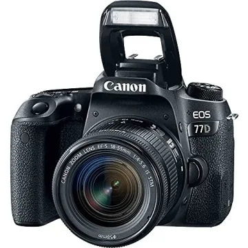 Canon EOS 77D with EF-S 18-55mm STM Kit in Black