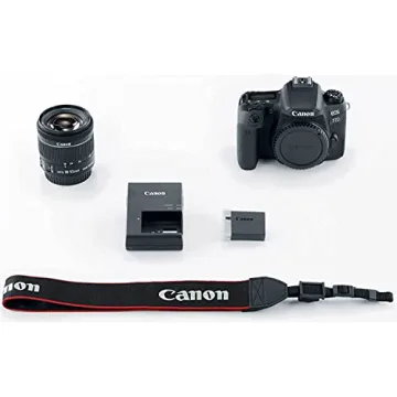 Canon EOS 77D with EF-S 18-55mm STM Kit in Black
