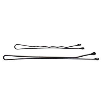 Diane 2” & 2.5” Black Bobby Pins - Secure Updos, 50 Count