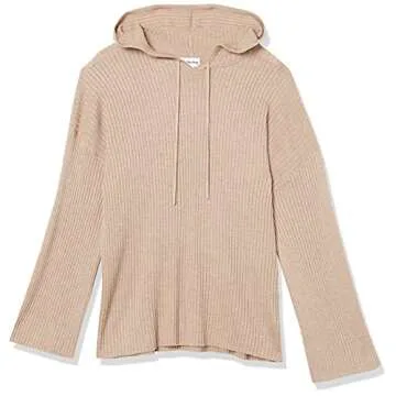 The Drop Women's Clancy Hoodie Sweater Sand Heather