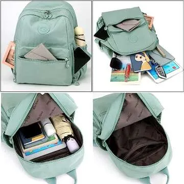 Collsants Backpack Purse for Women Mini Backpack Small Backpack Purse Casual Daypack for Women (ZH)