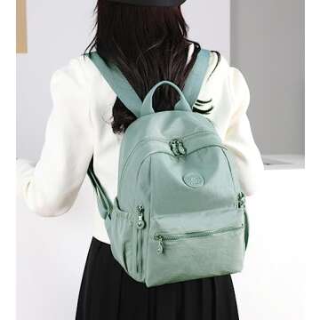 Collsants Backpack Purse for Women Mini Backpack Small Backpack Purse Casual Daypack for Women (ZH)