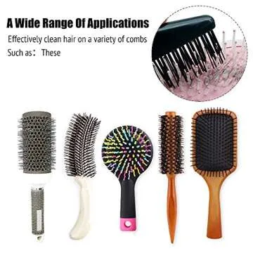 Hair Brush Cleaner Tool for Quick and Easy Hair Care
