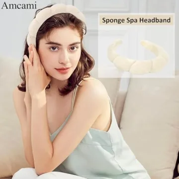 AMCAMI Spa Headband Set 2 PCS for Women - Stylish & Comfortable
