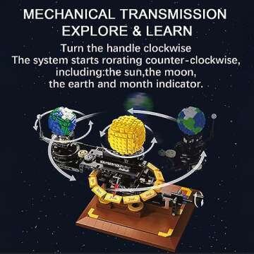 LEAPHZOT 3D Solar System Model for Kids 8+, Educational Toy