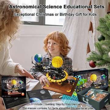 LEAPHZOT 3D Solar System Model for Kids 8+, Educational Toy