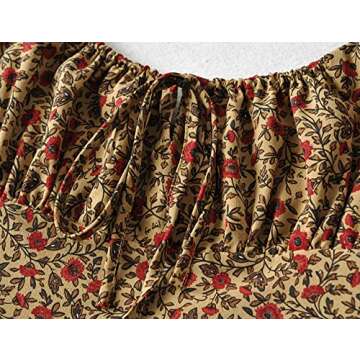 Omoone Floral Spaghetti Strap Dress for Summer Days