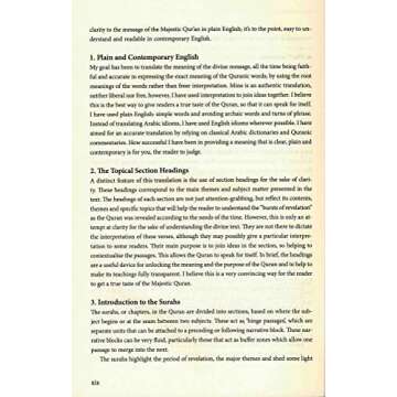 The Majestic Quran: A Plain English Translation