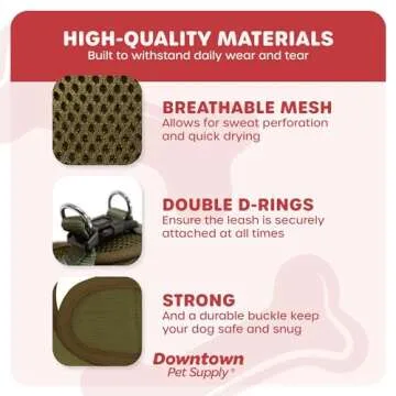 Downtown Pet Step in No Pull Dog Harness for Small Dogs