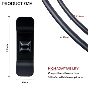 Cord Organizer for Appliances - 2 Pack for Home Use