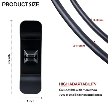 Cord Organizer for Appliances - 2 Pack for Home Use