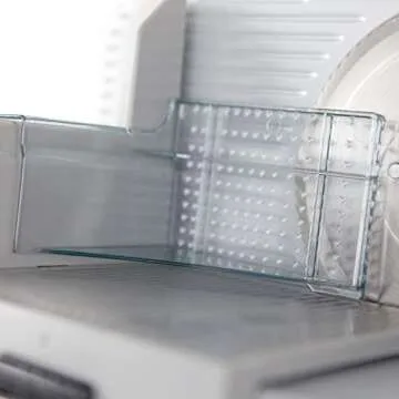 Chef’sChoice 615A Electric Meat Slicer For Home Use With Precision Thickness Control, Tilted Food Carriage and 7-Inch Removable Blade, 100 W, Silver