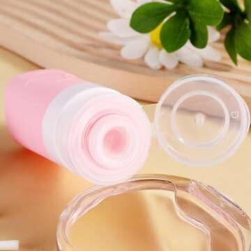 INSFIT Travel Bottles for Toiletries, TSA Approved 2oz Travel Size Containers, BPA Free Leak Proof S...