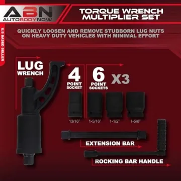 ABN Torque Multiplier Wrench for Effortless Lug Nut Removal