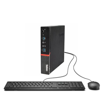 Lenovo ThinkCentre M700 Tiny Business Desktop PC, Intel Quad Core i5-6400T up to 3.1GHz, 16G DDR4, 2...