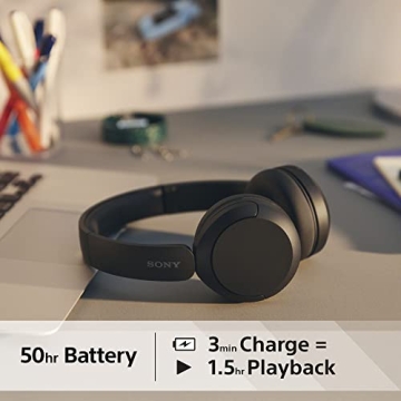 Sony Wireless Headphones - 50 Hours Battery Life - WH-CH520B.CE7