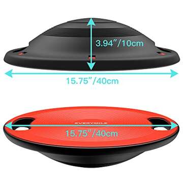 EVERYMILE Balance Board for Core Training and Rehabilitation