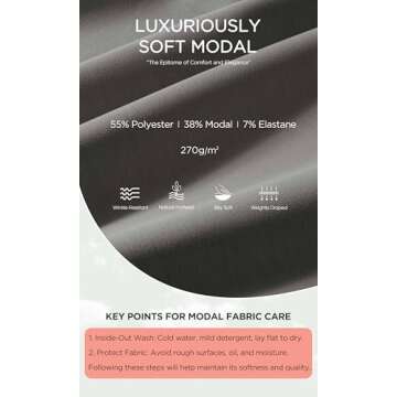 ODODOS Women's Modal Soft Extra Wide Leg Pants with Pockets Drawstring High Waist Pull-On Casual Pants